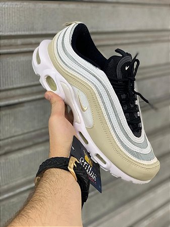 air max 97 branco e preto