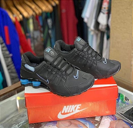 Nike Shox Avenue Branco, Azul e Preto | Tamanho: 38 | Meu Tênis- A loja de  grife mais querida do Brasil!