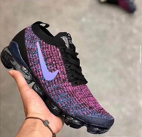 tenis nike vapormax roxo