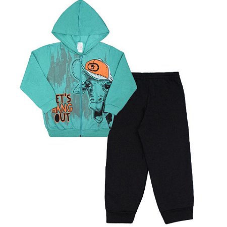 moletom infantil com ziper
