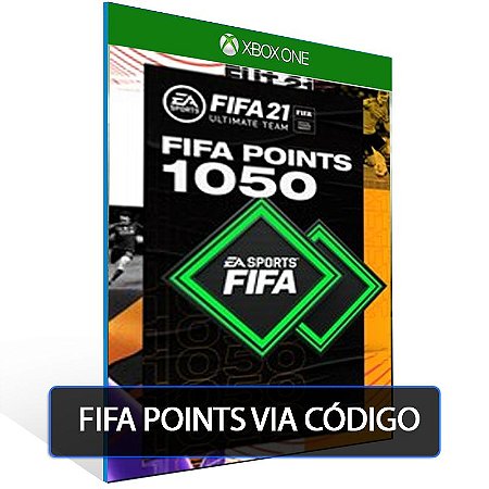 FIFA 21- 1050 Fifa points  - XBOX ONE- Código 25 Dígitos Digital