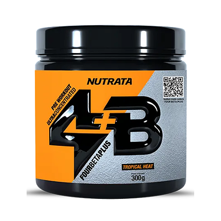 PRÉ TREINO 4B 300G - NUTRATA