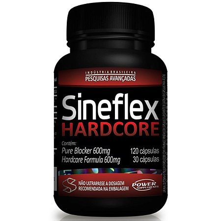 SINEFLEX HARDCORE 150 CAPS POWER SUPPLEMENTS