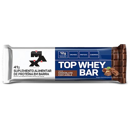BARRA TOP WHEY 41G - MAX TITANIUM