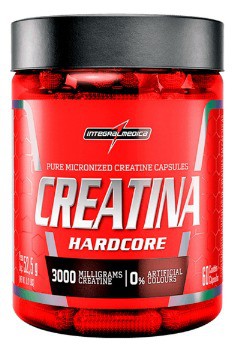 CREATINA MICRONIZADA HARDCORE 60 CPS - INTEGRAL MÉDICA