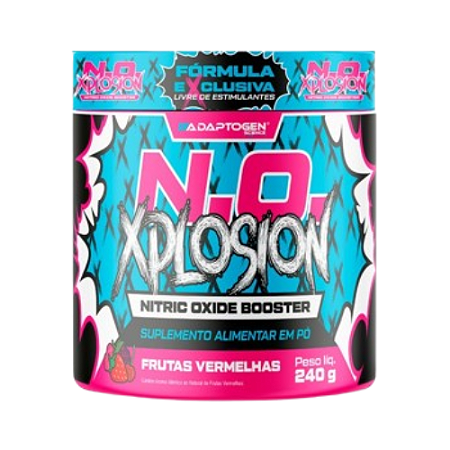 N.O. EXPLOSION FRUTAS VERMELHAS 240G - ADAPTOGEN