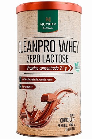 CLEANPRO WHEY ZERO LACTOSE - NUTRIFY