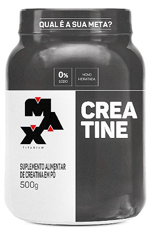 CREATINE 500G - MAX TITANIUM
