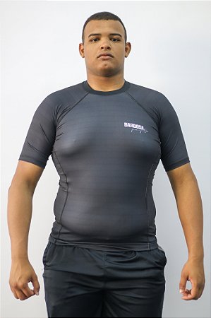 Rashguard Preta - Manga Curta