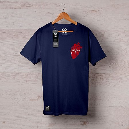 Camisa INSIST Coração Jiu Jitsu Batimento Cardíaco