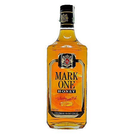 Whisky Nacional de Mel Mark One Honey 980ml