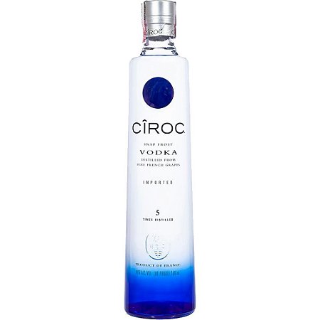 Vodka CIROC com 750ml