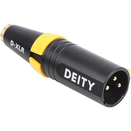 Deity Microphones D-XLR 3.5mm to XLR Adapter para Adaptador XLR