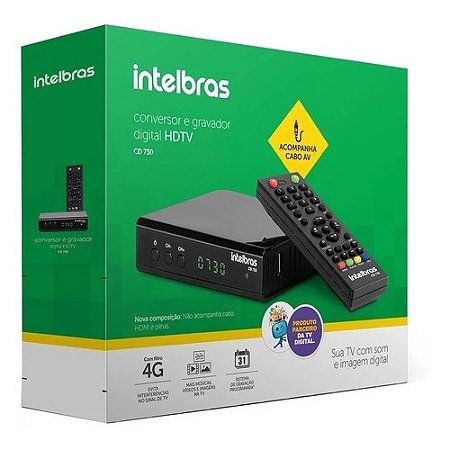 Conversor E Gravador Digital Full Hd Cd 700 - Intelbras