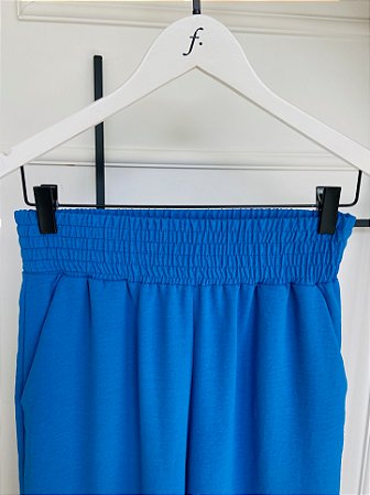 Calça Laura Pantalona Azul
