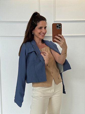 Blazer Julia azul