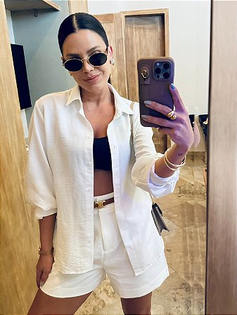 Short Drika Off White