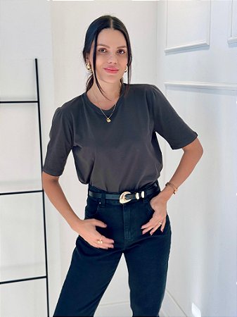 Blusa Bea Chumbo