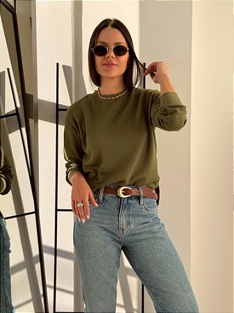 Blusa Tricot Maia Verde