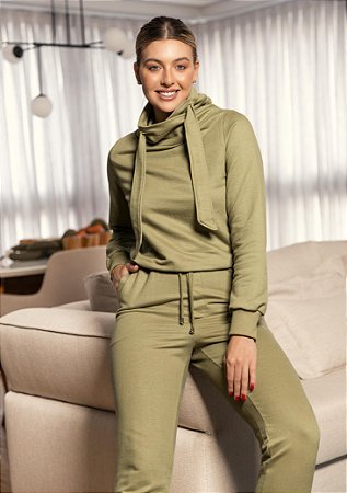 Conjunto Moletom Julia Verde