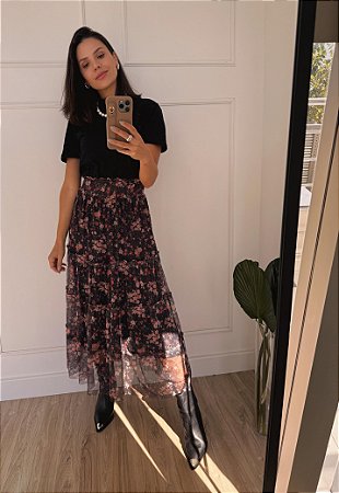 Saia Midi Flora