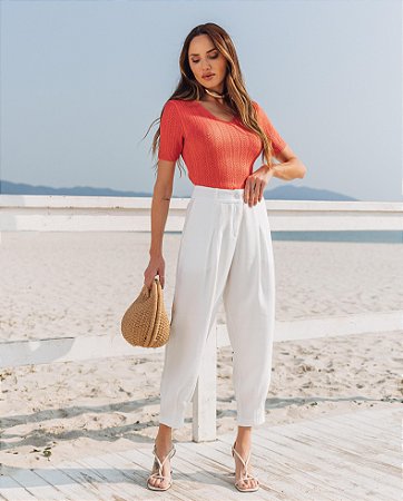 Calça Helen Branca