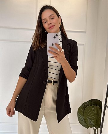 Blazer Juliana Preto