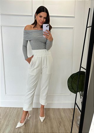 Calça Catarina Branca