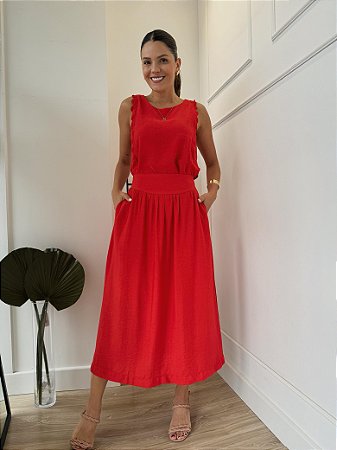 Conjunto Fernanda Vermelho