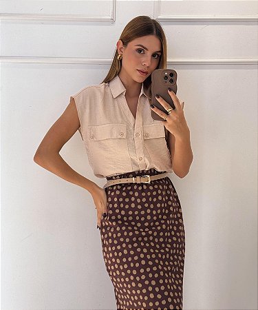 Camisa Mayara Nude