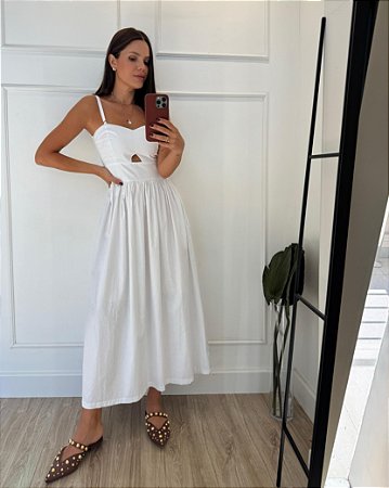 Vestido Livia Branco