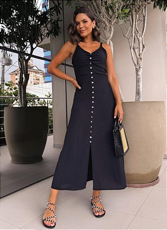 Vestido Julia Preto