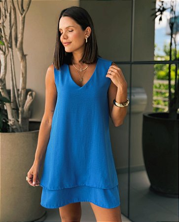 Vestido Manu Azul