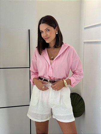Camisa Lais Rosa