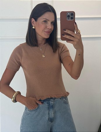 Blusa Lis Camel z
