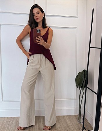 Calça Georgia Areia