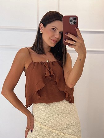 Blusa Layla Marrom