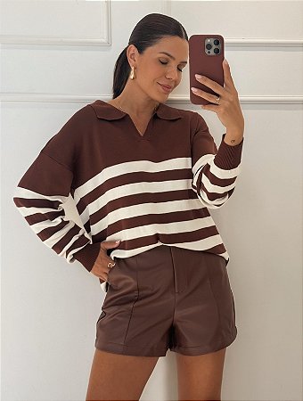 Blusa Juliana Camel