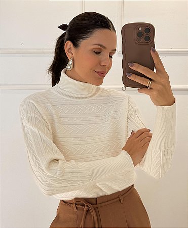 Blusa Tricô Ana Off