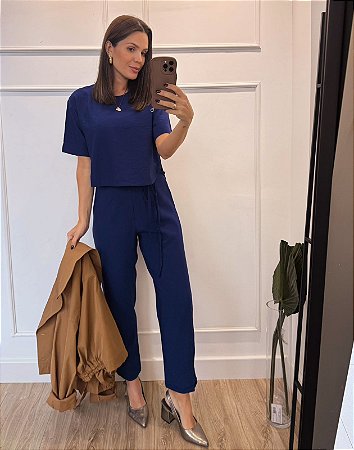 Calça Cris Azul