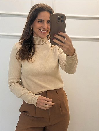 Blusa Trico Fernanda Nude