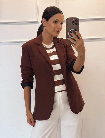 Blazer Cassia Terracota