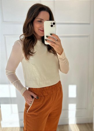 Blusa Mari Nude