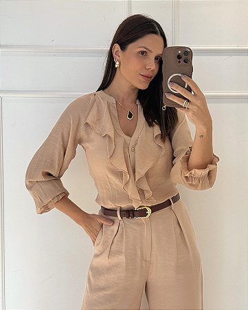 Camisa Laura Nude