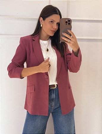 Blazer Paola Rose