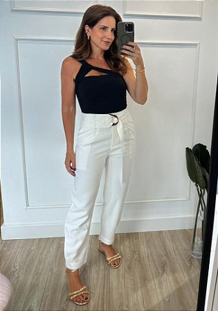 Calça Bruna Branca