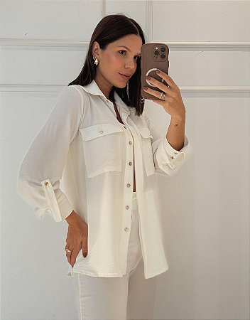 Conjunto Gabriela Off White