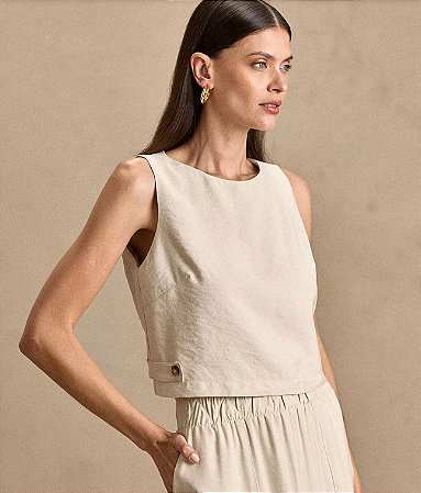 Blusa Livia Areia