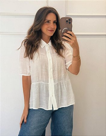 Camisa Cora Off