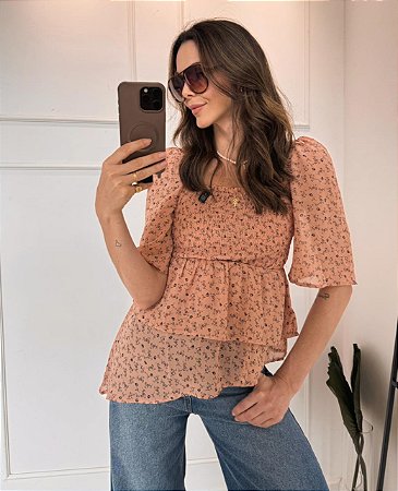 Blusa Amélia Rose